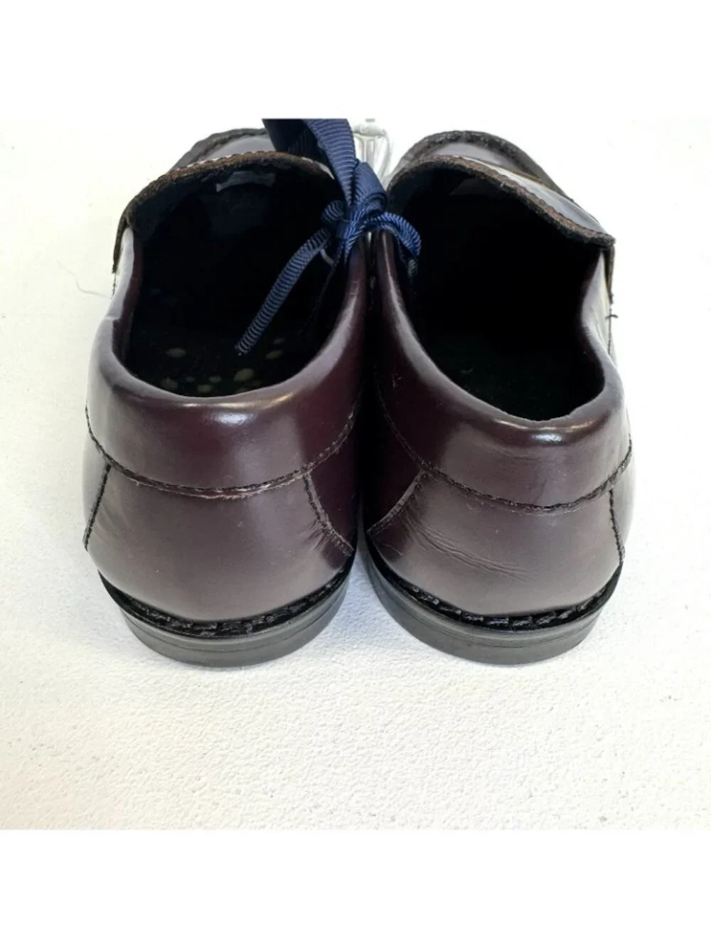Janie and Jack Leather Penny Loafer Shoes Boys Toddler US Size 9 Brown NWT NEW